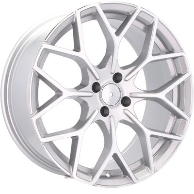 Alu kola pro Smart B1449 5.5x16 4x100 ET30 60.1 Machined Silver | Wheelsup.cz