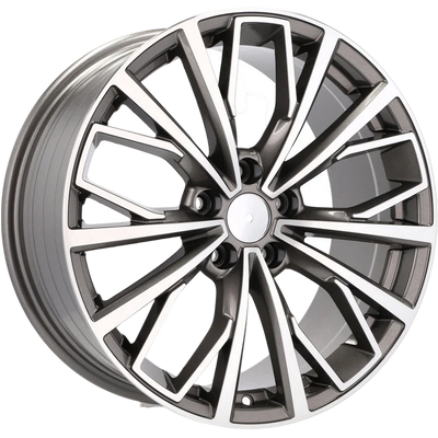 Alu kola pro Audi B1453 8.5x19 5x112 ET40 66.6 Grey Polished | Wheelsup.cz