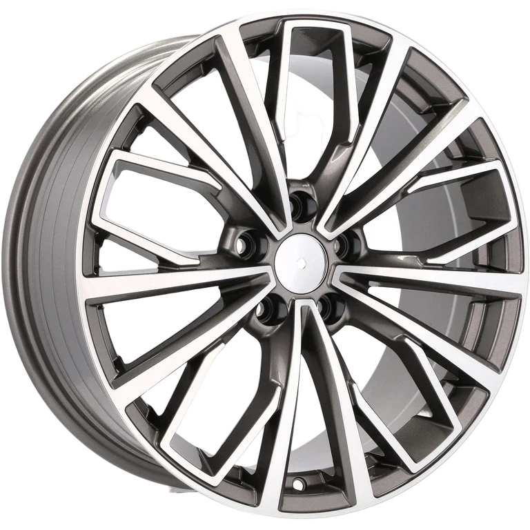 Alu kola pro Audi B1453 9x20 5x112 ET39 66.6 Grey Polished | Wheelsup.cz