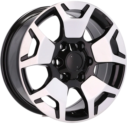 Alu kola pro Toyota B1460 7.5x18 6x139.7 ET25 106.1 Black Polished