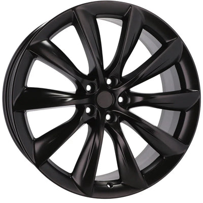 Alu kola Racing Line B1469 10x22 5x120 ET35 64.1 Black Half Matt