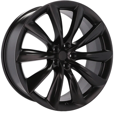 Alu kola Racing Line B1469 9x22 5x120 ET35 64.1 Black Half Matt | Wheelsup.cz