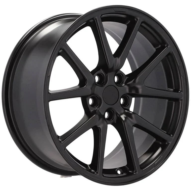 Alu kola pro Tesla B1503 8.5x18 5x114.3 ET40 64.1 Black Half Matt | Wheelsup.cz