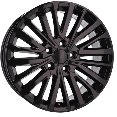 Alu kola pro Volkswagen B1515 8x18 5x120 ET50 65.1 Black | Wheelsup.cz