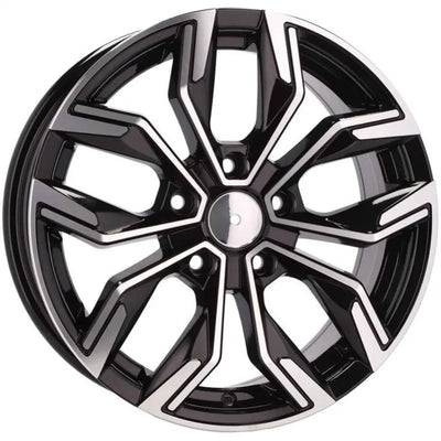 Alu kola pro Renault B1518 6.5x16 5x114.3 ET41 66.1 Black Polished | Wheelsup.cz