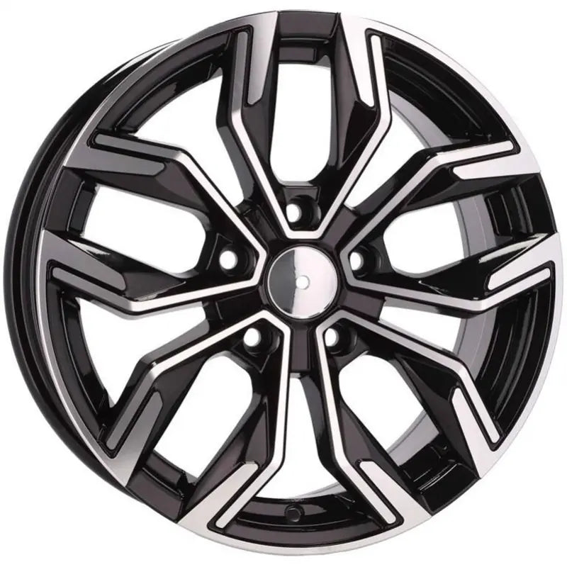 Alu kola pro Renault B1518 6.5x16 5x114.3 ET41 66.1 Black Polished
