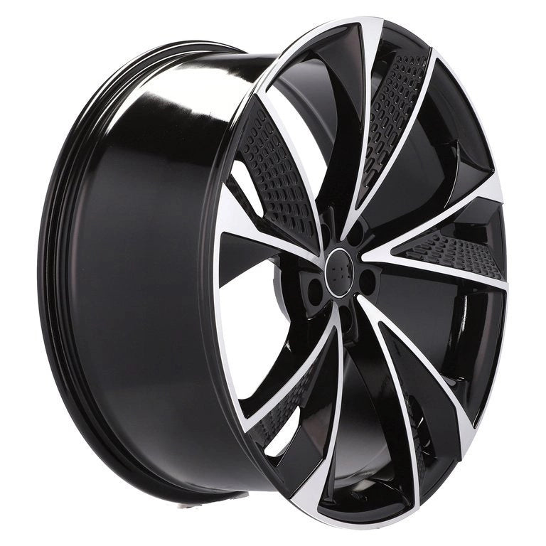 Alu kola pro Audi B1566 8.5x20 5x112 ET35 66.6 Black Polished | Wheelsup.cz
