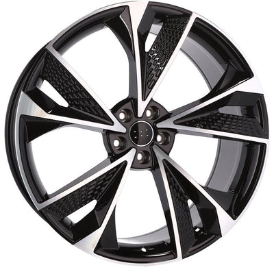 Alu kola pro Audi B1566 8.5x20 5x112 ET35 66.6 Black Polished | Wheelsup.cz