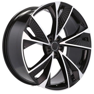 Alu kola pro Audi B1566 8.5x19 5x112 ET30 66.6 Black Polished | Wheelsup.cz