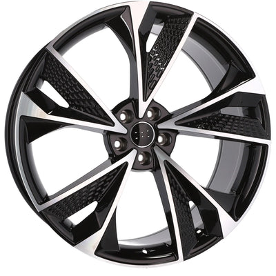 Alu kola pro Audi B1566 8.5x19 5x112 ET30 66.6 Black Polished | Wheelsup.cz