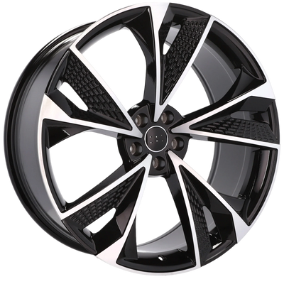 Alu kola pro Audi B1566 9x21 5x112 ET31 66.6 Black Polished | Wheelsup.cz