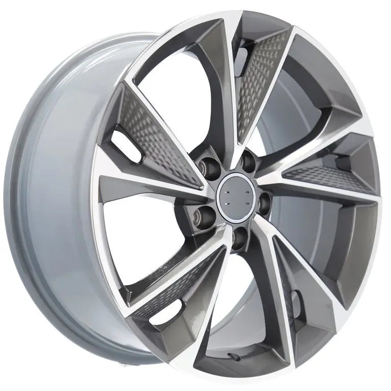 Alu kola pro Audi B1566 8.5x19 5x112 ET30 66.6 Grey Polished | Wheelsup.cz