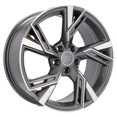 Alu kola pro Audi B1571 8x18 5x112 ET30 66.6 Grey Polished | Wheelsup.cz