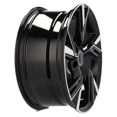 Alu kola pro Audi B1571 8x18 5x112 ET39 66.6 Black Polished | Wheelsup.cz