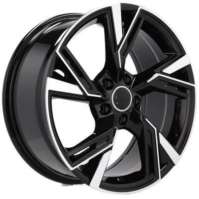 Alu kola pro Audi B1571 9x21 5x112 ET30 66.6 Black Polished | Wheelsup.cz