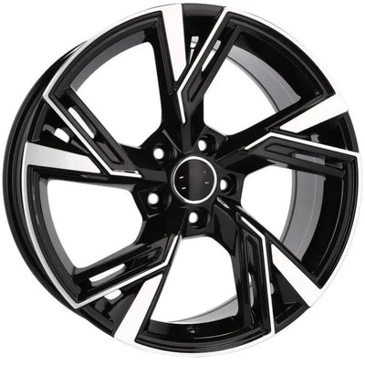 Alu kola pro Audi B1571 8.5x19 5x112 ET30 66.6 Black Polished | Wheelsup.cz