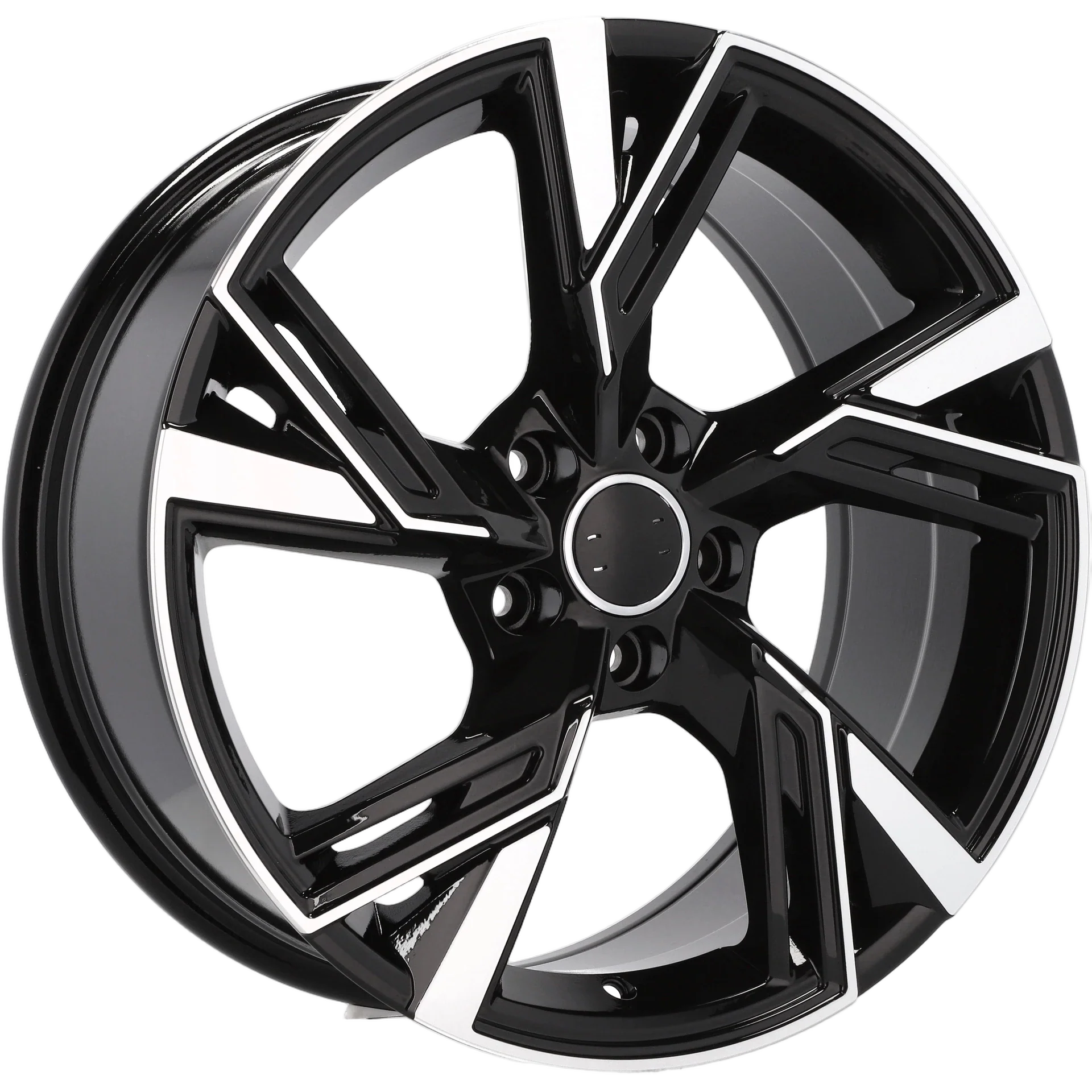 Alu kola pro Audi B1571 8.5x19 5x112 ET40 66.6 Black Polished | Wheelsup.cz