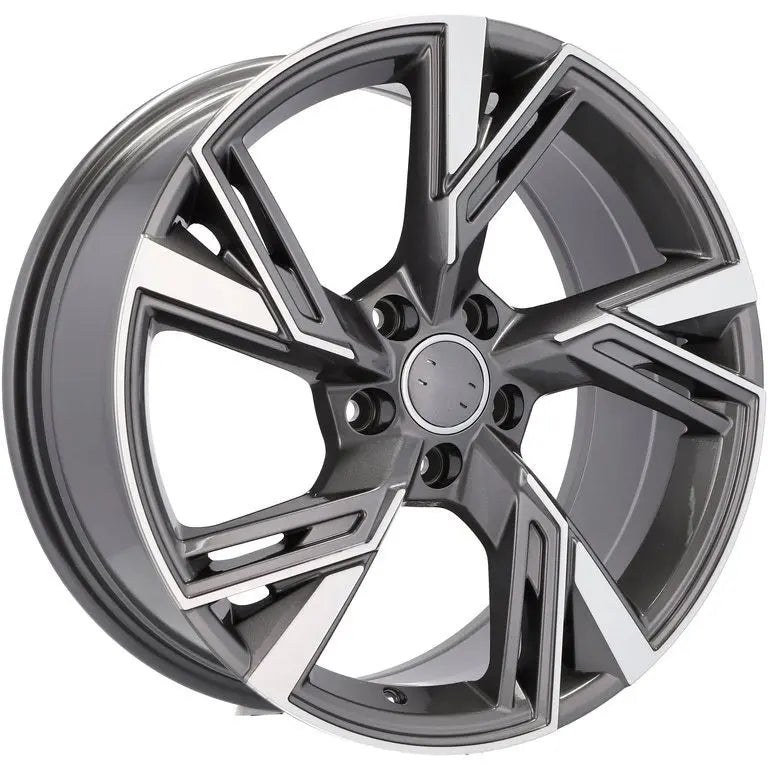 Alu kola pro Audi B1571 8x18 5x112 ET30 66.6 Grey Polished | Wheelsup.cz