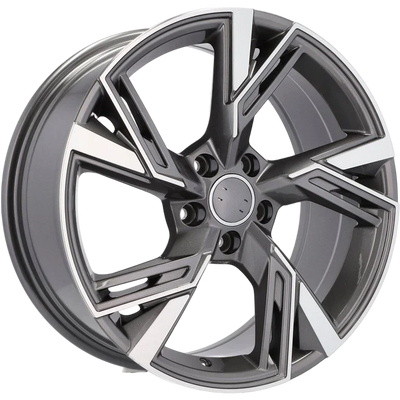 Alu kola pro Audi B1571 8.5x19 5x112 ET30 66.6 Grey Polished | Wheelsup.cz