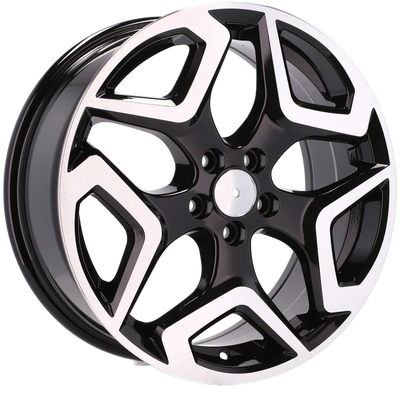 Alu kola pro Subaru B1606 7x17 5x100 ET55 56.1 Black Polished | Wheelsup.cz