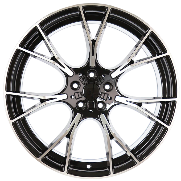 Alu kola pro BMW B1617 8x18 5x120 ET30 72.6 Black Polished | Wheelsup.cz