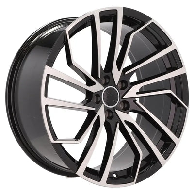 Alu kola pro Audi B1618 9x20 5x112 ET31 66.6 Black Polished | Wheelsup.cz