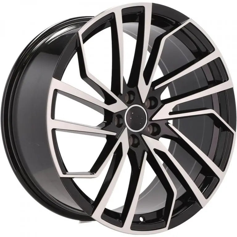 Alu kola pro Audi B1618 9x20 5x112 ET31 66.6 Black Polished | Wheelsup.cz