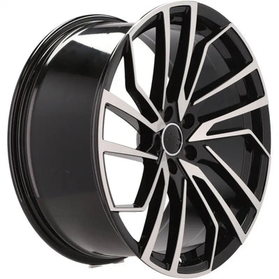 Alu kola pro Audi B1618 9x21 5x112 ET30 66.6 Black Polished | Wheelsup.cz