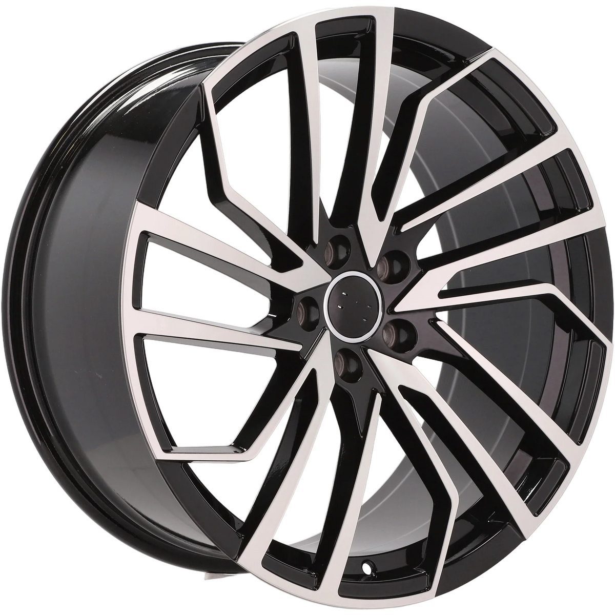 Alu kola pro Audi B1618 9x21 5x112 ET28 66.6 Black Polished | Wheelsup.cz