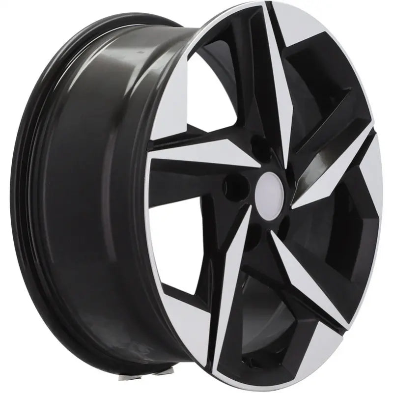 Alu kola pro Hyundai B1622 6.5x16 5x114.3 ET48 67.1 Black Polished