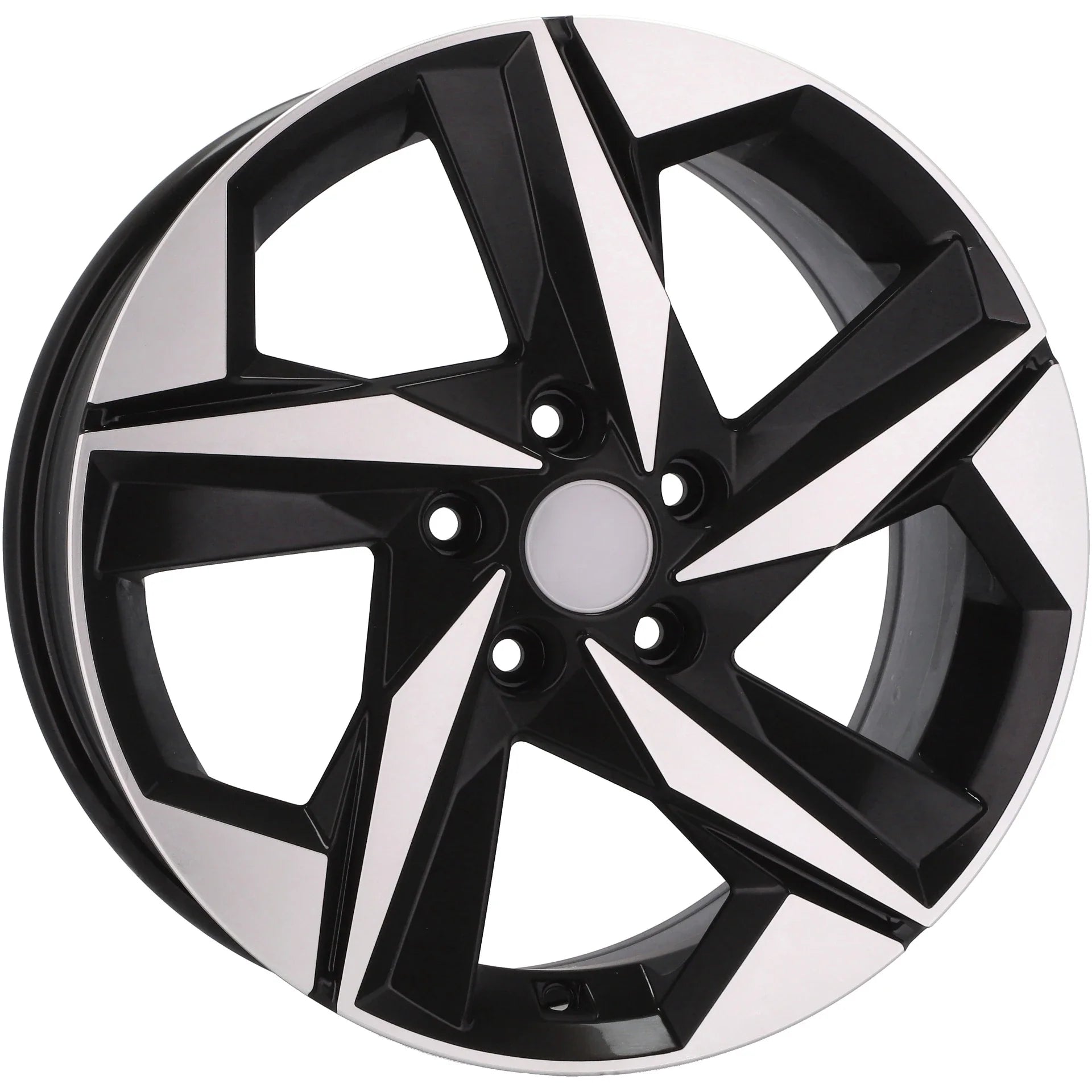 Alu kola pro Hyundai B1622 7.5x17 5x114.3 ET51 67.1 Black Polished | Wheelsup.cz