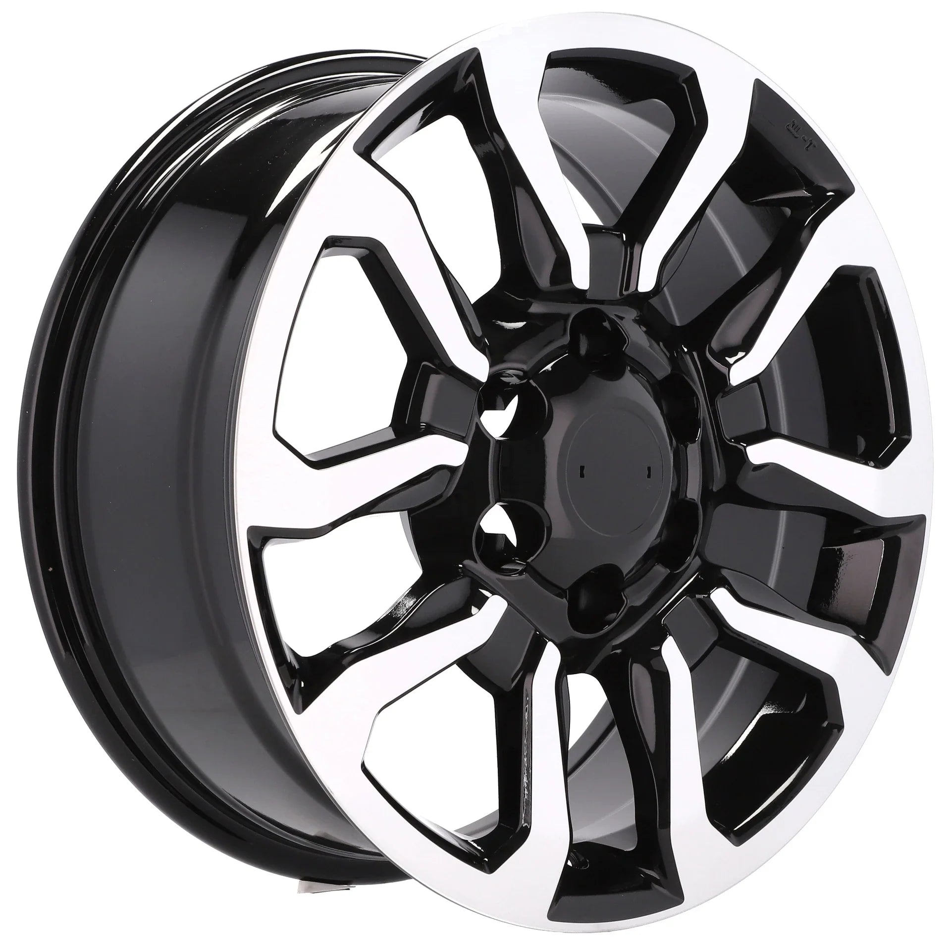 Alu kola pro Toyota B1623 7.5x17 6x139.7 ET30 106.1 Black Polished | Wheelsup.cz