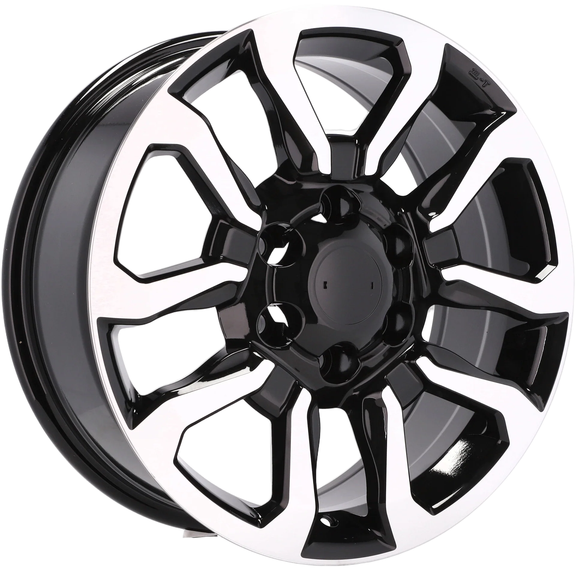 Alu kola pro Toyota B1623 7.5x17 6x139.7 ET30 106.1 Black Polished | Wheelsup.cz