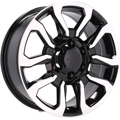 Alu kola pro Toyota B1623 7.5x17 6x139.7 ET30 106.1 Black Polished
