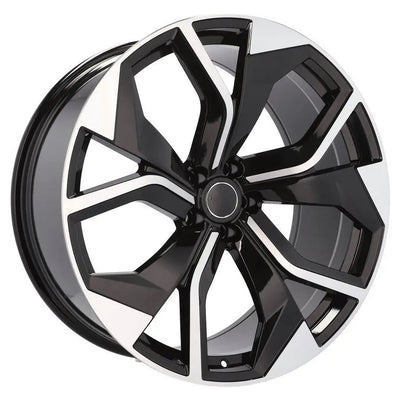 Alu kola pro Audi B1637 9x20 5x112 ET25 66.6 Black Polished | Wheelsup.cz