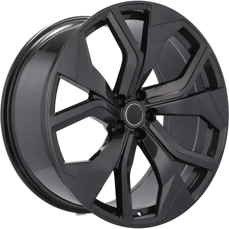 Alu kola pro Audi B1637 10x22 5x112 ET21 66.6 Black | Wheelsup.cz