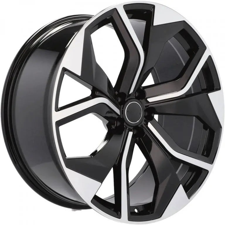 Alu kola pro Audi B1637 9x20 5x112 ET25 66.6 Black Polished | Wheelsup.cz