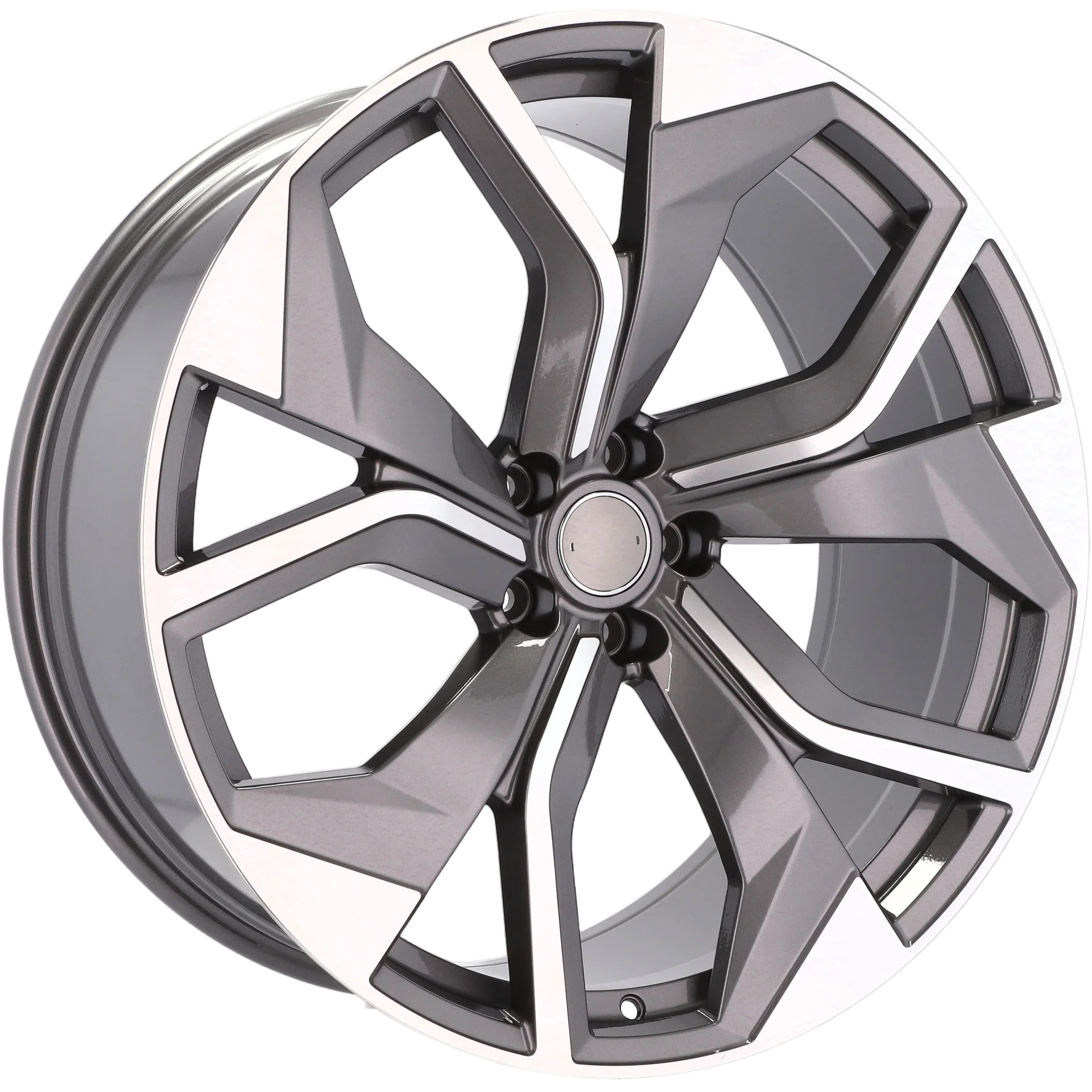 Alu kola pro Audi B1637 9x20 5x112 ET25 66.6 Grey Polished | Wheelsup.cz