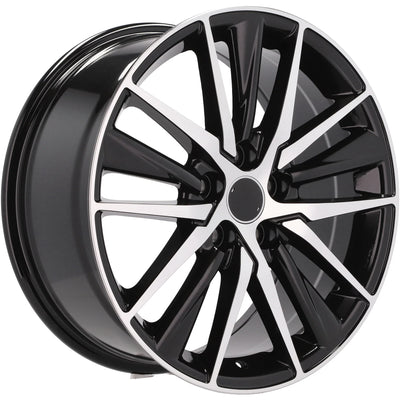 Alu kola pro Toyota B1638 8x18 5x114.3 ET50 60.1 Black Polished | Wheelsup.cz