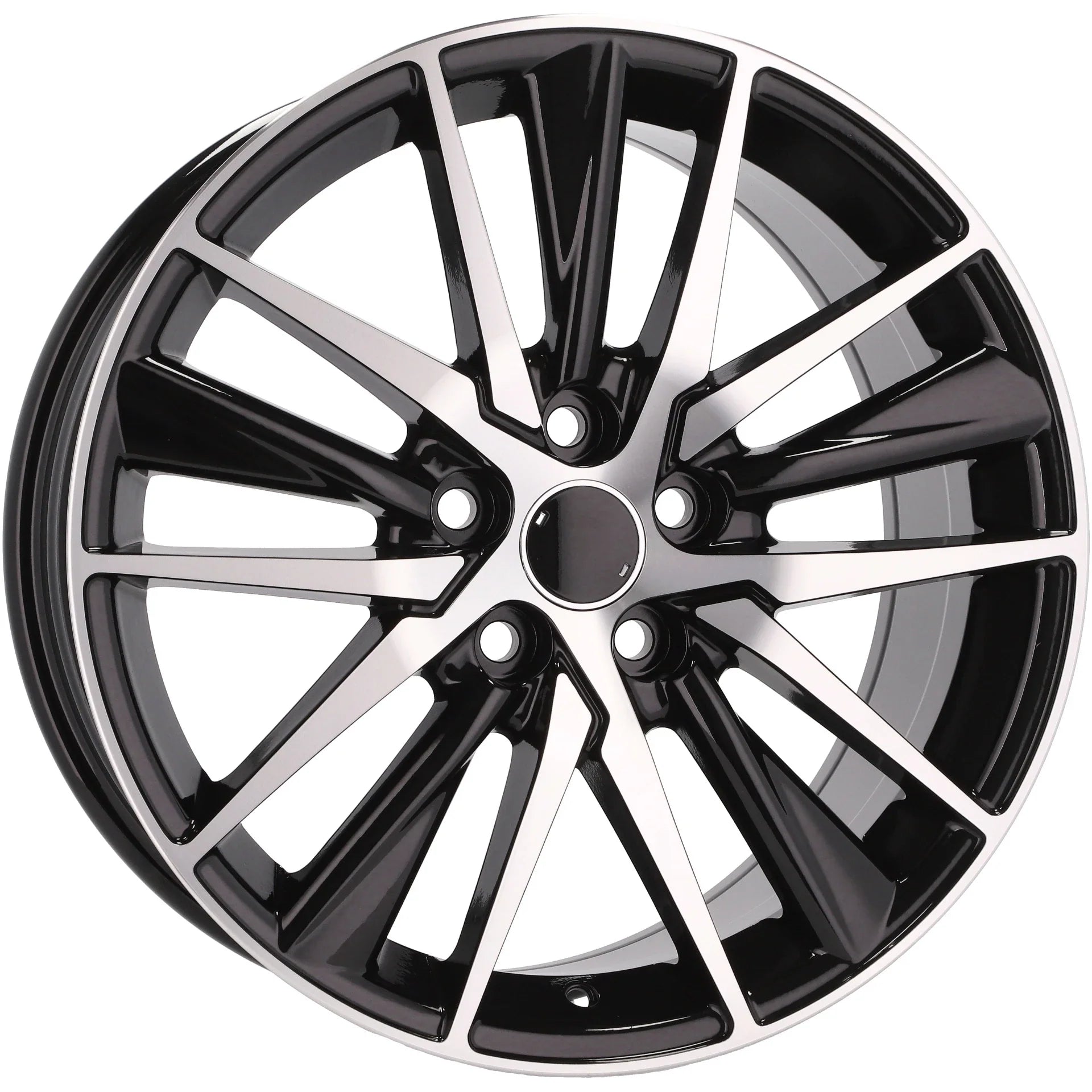 Alu kola pro Toyota B1638 7.5x17 5x114.3 ET45 60.1 Black Polished | Wheelsup.cz