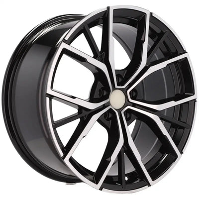 Alu kola pro BMW B1667 8x18 5x112 ET30 66.6 Black Polished | Wheelsup.cz