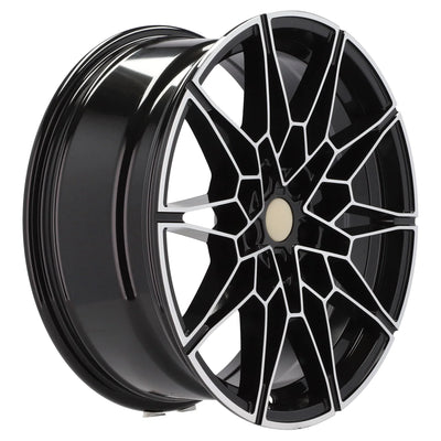 Alu kola pro BMW B1674 8x19 5x120 ET36 72.6 Black Polished