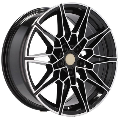 Alu kola pro BMW B1674 8x19 5x120 ET36 72.6 Black Polished | Wheelsup.cz