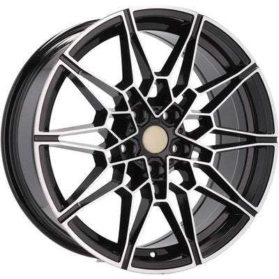 Alu kola pro BMW B1674 8x19 5x120 ET36 72.6 Black Polished | Wheelsup.cz