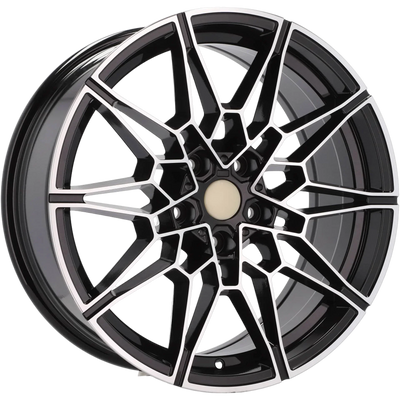 Alu kola pro BMW B1674 9x19 5x120 ET40 72.6 Black Polished | Wheelsup.cz