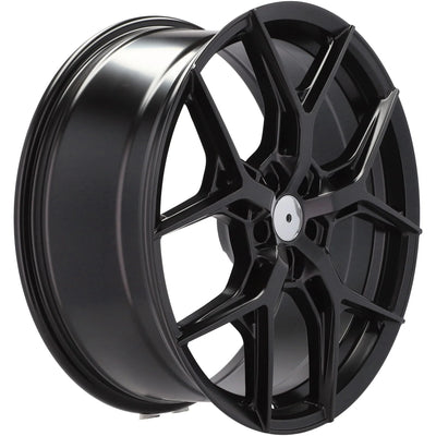 Alu kola Racing Line B1696 8.5x20 5x108 ET40 63.4 Black Half Matt