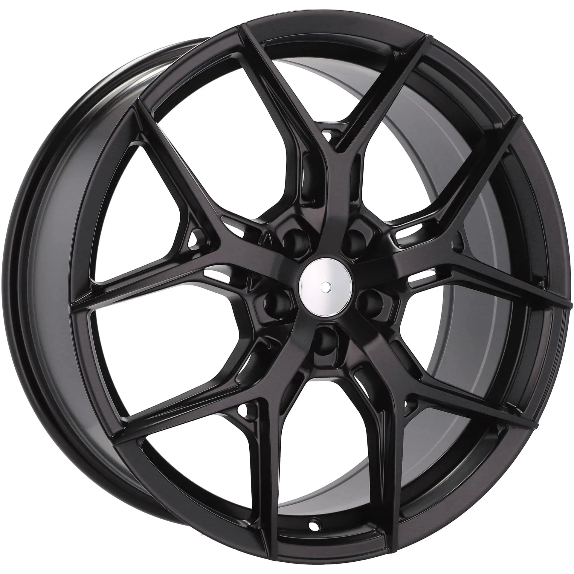 Alu kola Racing Line B1696 8.5x20 5x108 ET40 63.4 Black Half Matt | Wheelsup.cz