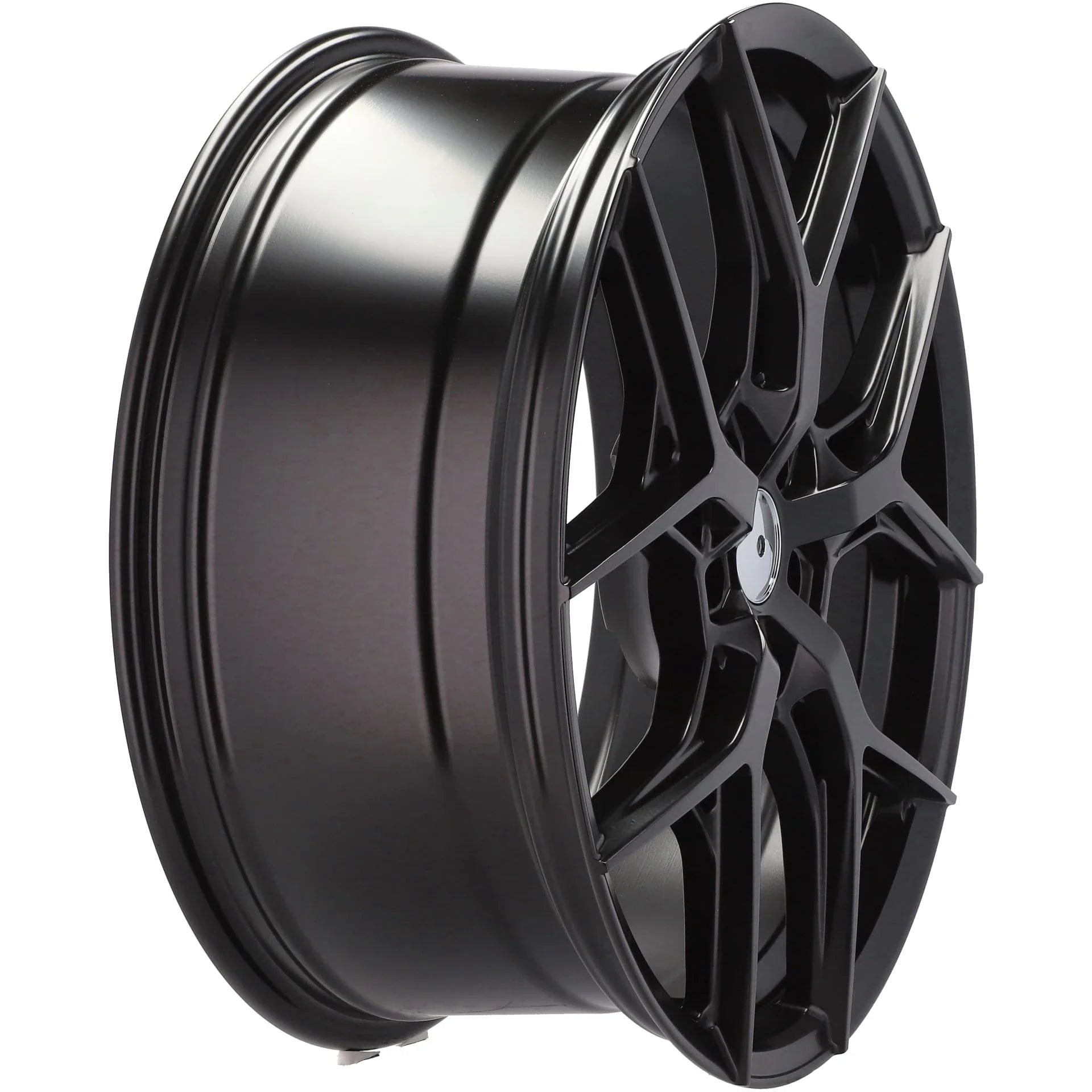 Alu kola Racing Line B1696 8.5x20 5x108 ET40 63.4 Black Half Matt | Wheelsup.cz