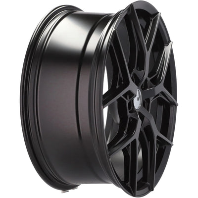 Alu kola Racing Line B1696 8.5x20 5x108 ET40 63.4 Black Half Matt | Wheelsup.cz