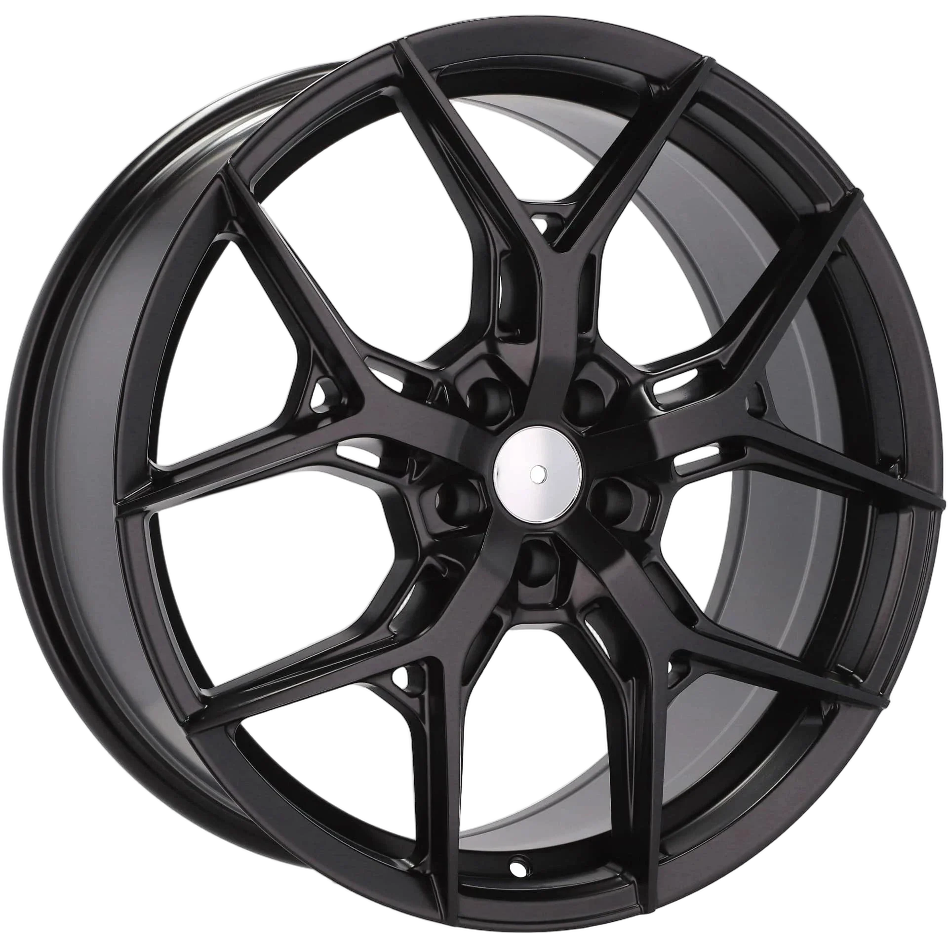 Alu kola Racing Line B1696 8.5x20 5x108 ET40 63.4 Black Half Matt | Wheelsup.cz